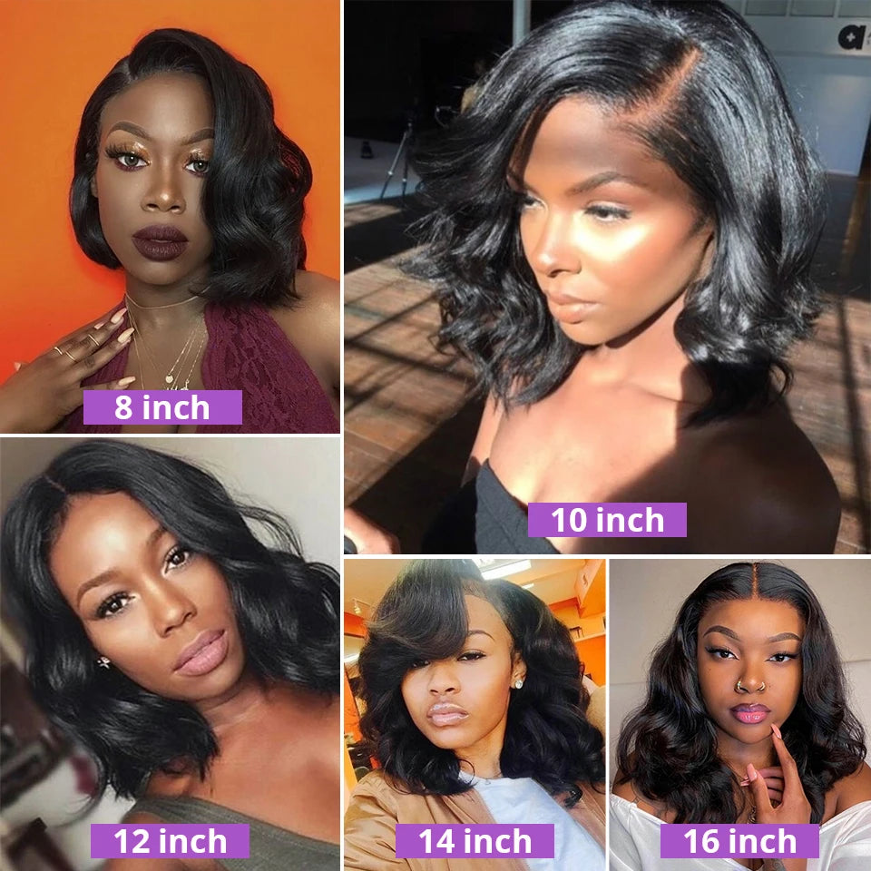 12A Wholesale Short Inch Body Wave Bundles Hair Extensions 100% Human Hair Peruvian Virgin Hair Bundles 1/3/4 Bundle Raw Hair