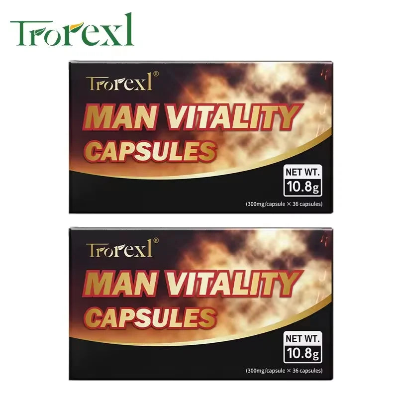 Man vitality capsule, Enhance Endurance,Size Increase Thicker male care–Ginseng, Epimedium