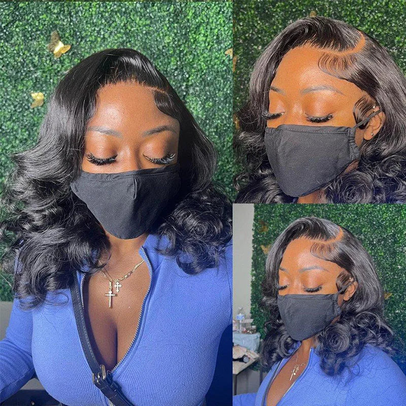 12A Wholesale Short Inch Body Wave Bundles Hair Extensions 100% Human Hair Peruvian Virgin Hair Bundles 1/3/4 Bundle Raw Hair