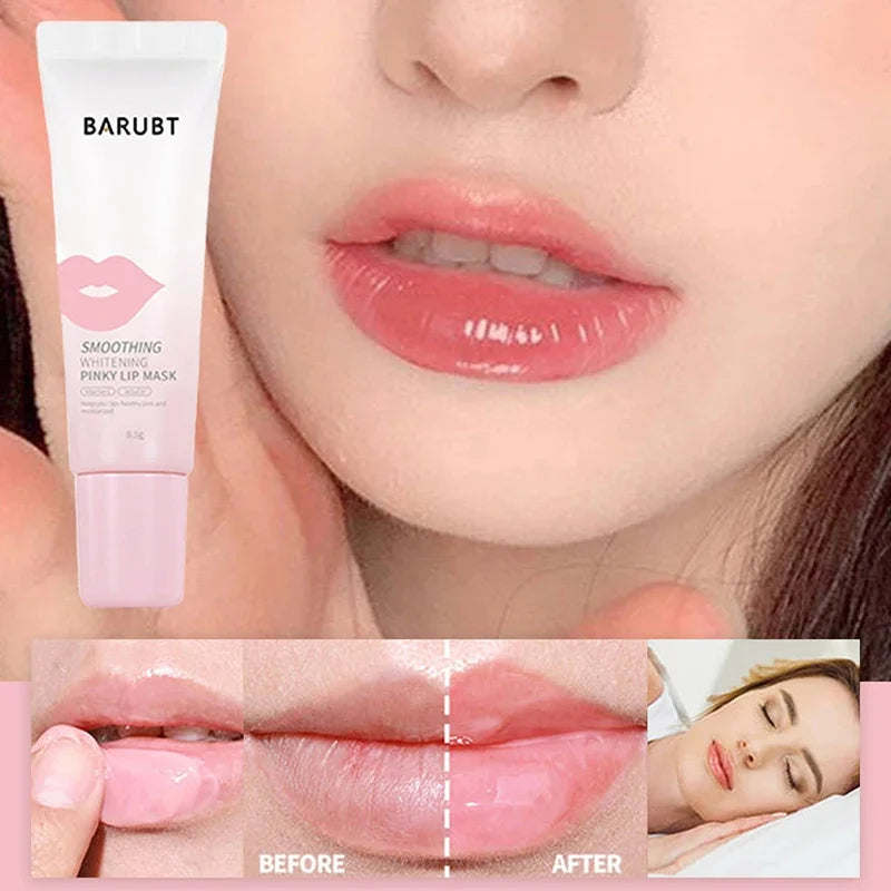 Lip Balm For Remove Dark Lip Melanin Dead Skin Removal Lighten Lip Lines Exfoliate Whitening Moisturizing Nourishing Serum 8.5g