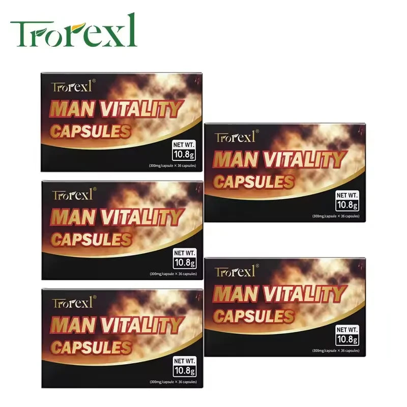 Man vitality capsule, Enhance Endurance,Size Increase Thicker male care–Ginseng, Epimedium